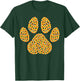 Funny Candy Corn Dog Paw Print Happy Halloween Day Kids Boys T-Shirt - T-Shirt | Forest