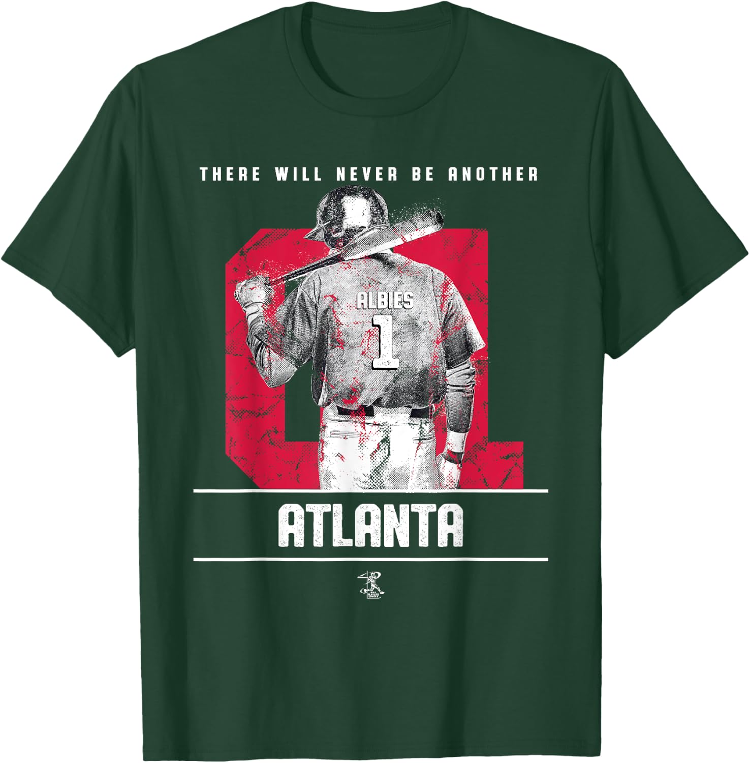 Ozzie Albies - There Will Never Be Another - Apparel T-Shirt - T-Shirt | Forest