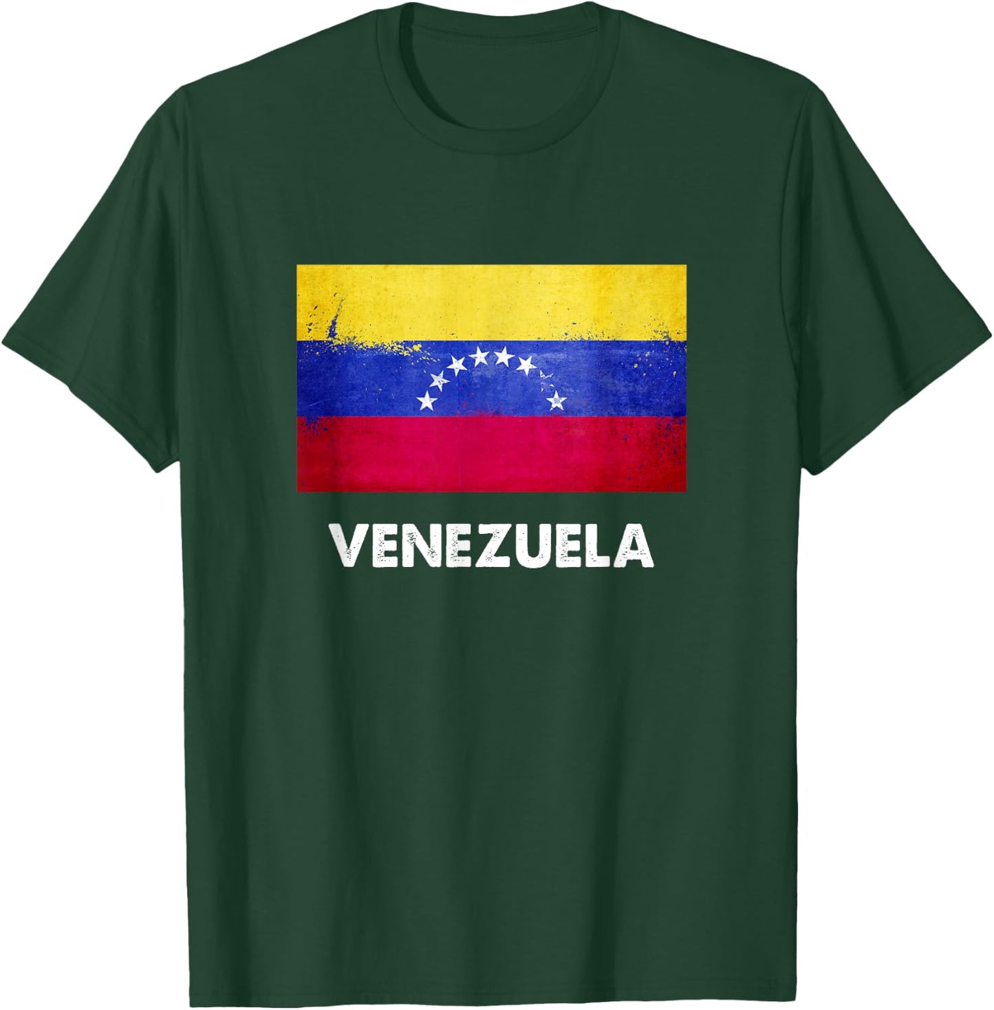 Venezuela Flag Jersey | Venezuela T-Shirt - T-Shirt | Forest