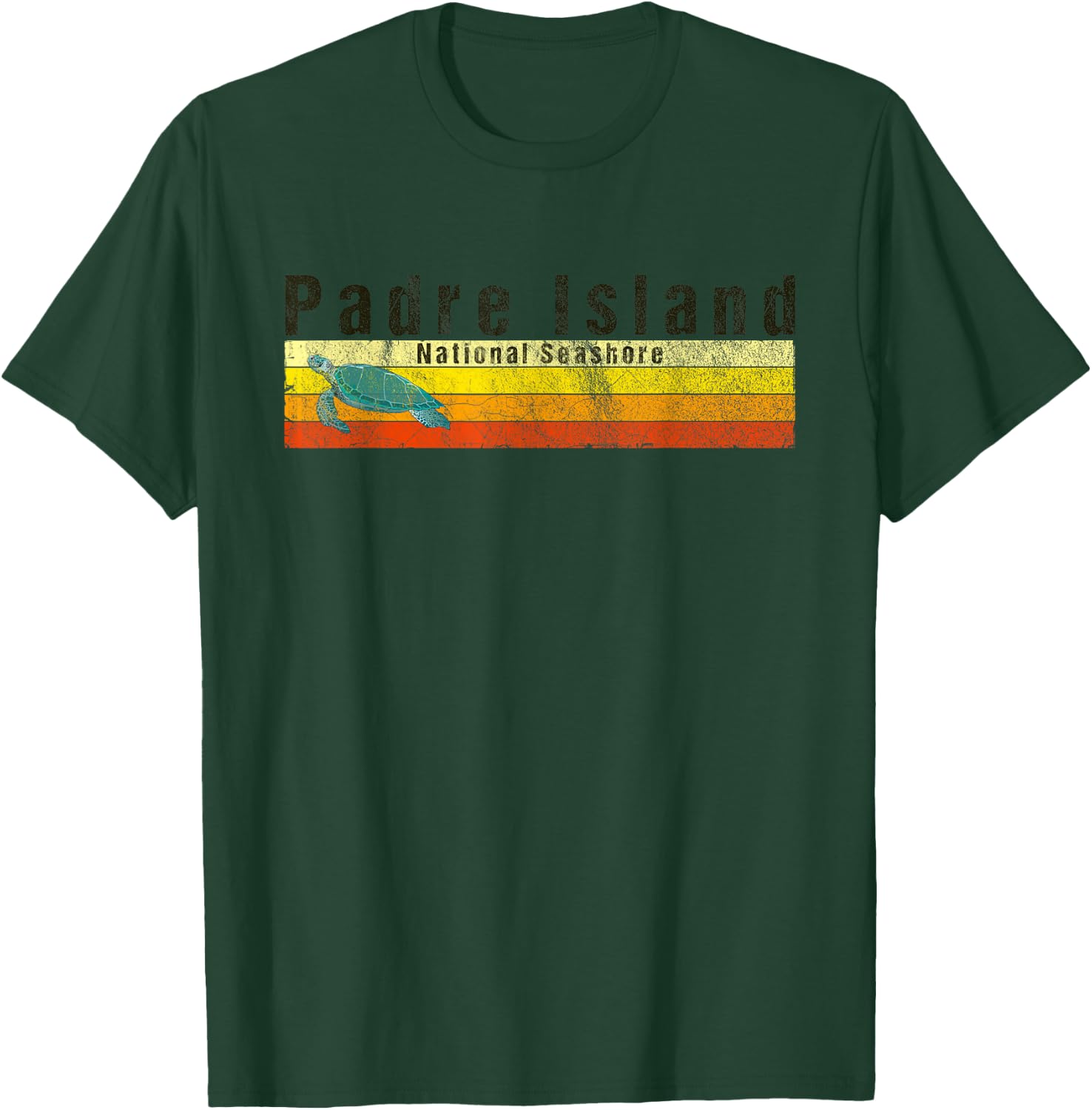 Padre Island National Seashore Sea Turtle T-Shirt - T-Shirt | Forest
