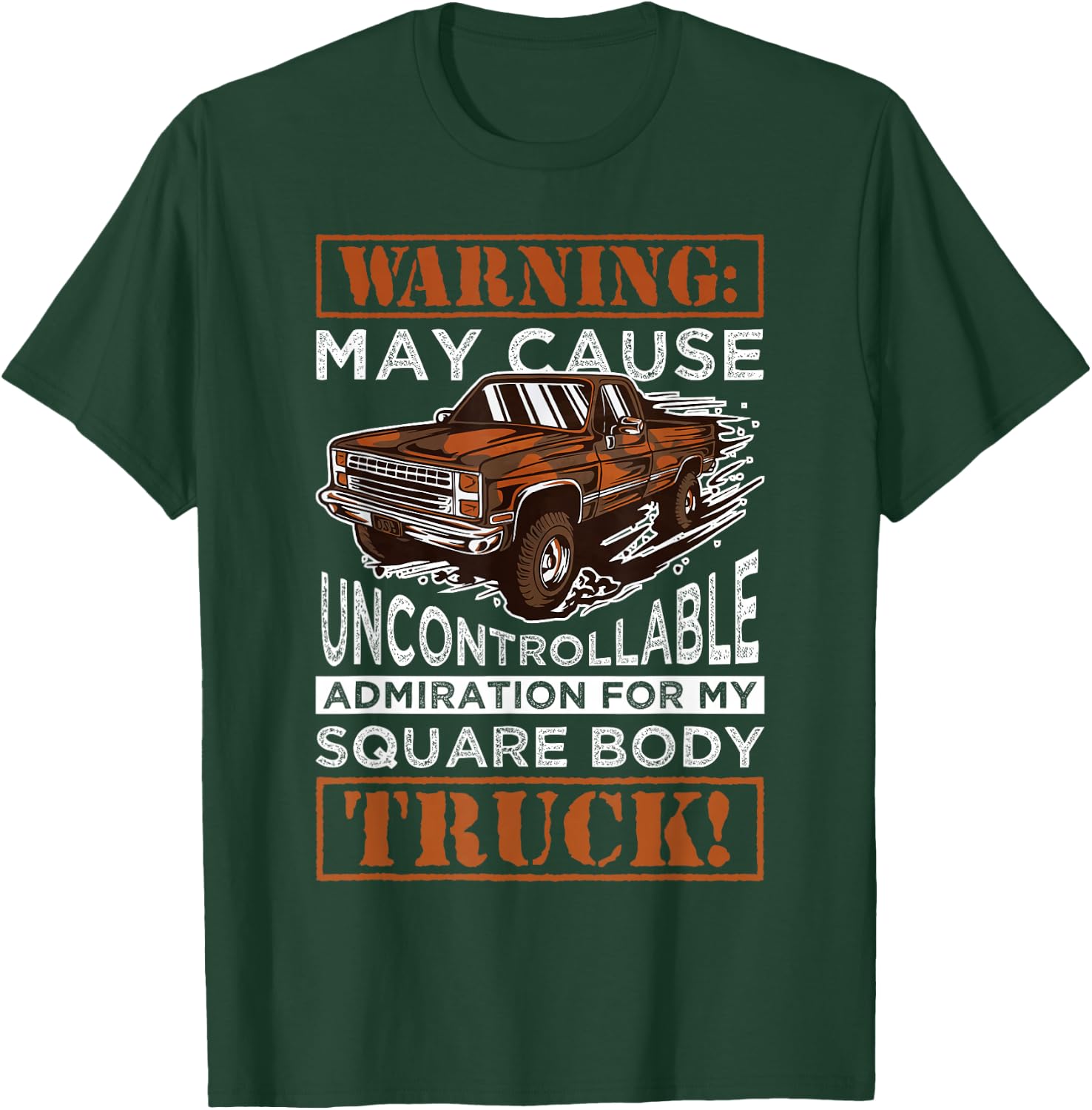 Square Body Truck T-Shirt - T-Shirt | Forest