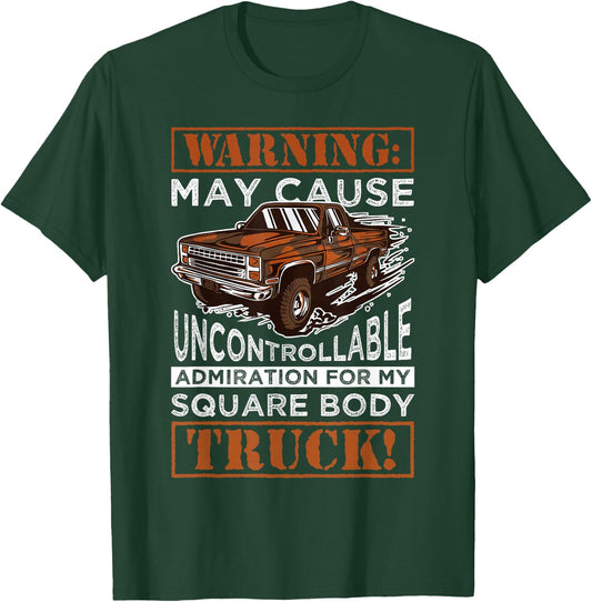 Square Body Truck T-Shirt - T-Shirt | Forest