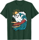 Ghost Surfing Surfboard T-Shirt - T-Shirt | Forest