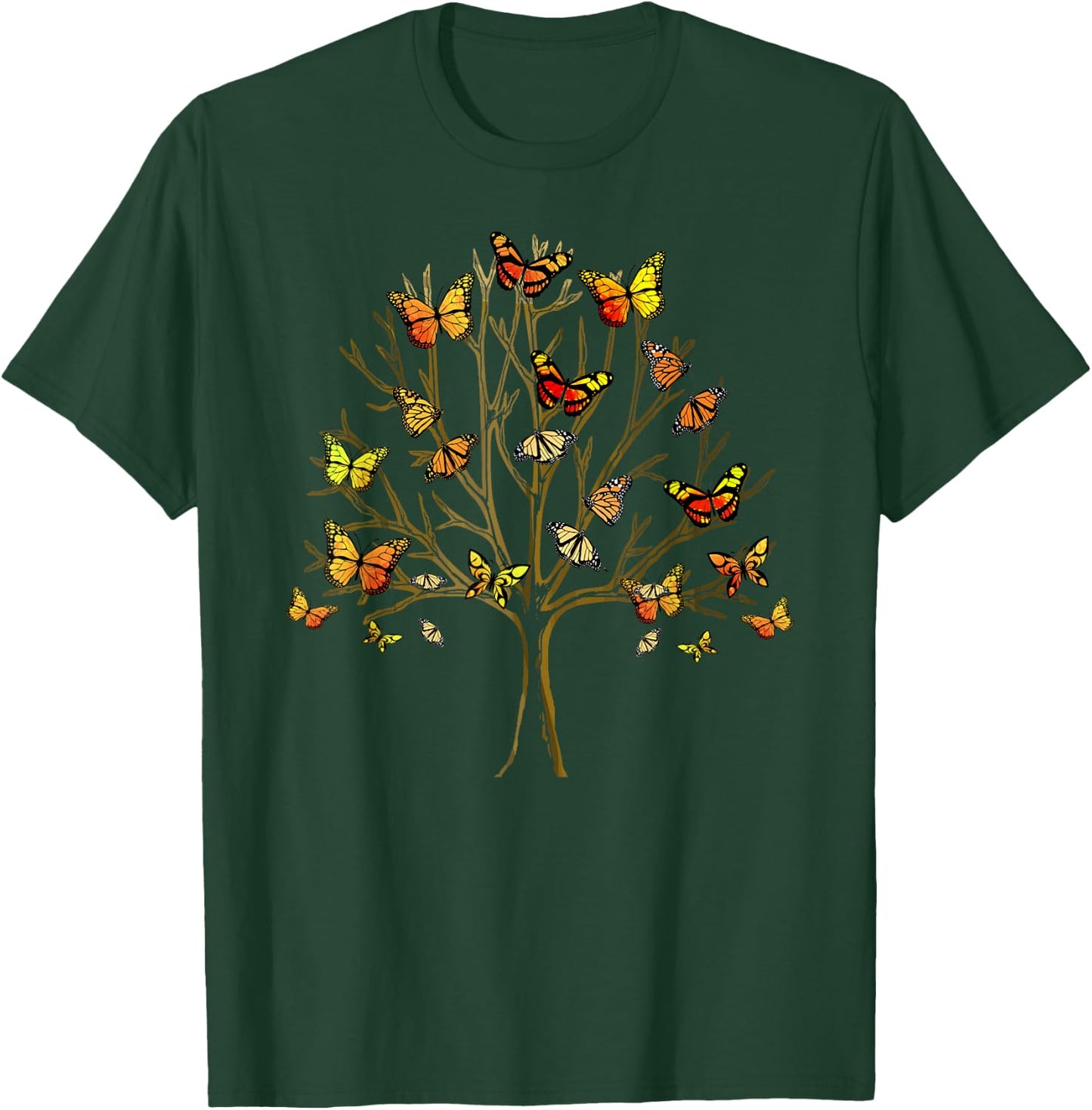 Butterfly Tree of Life Butterflies T-Shirt - T-Shirt | Forest