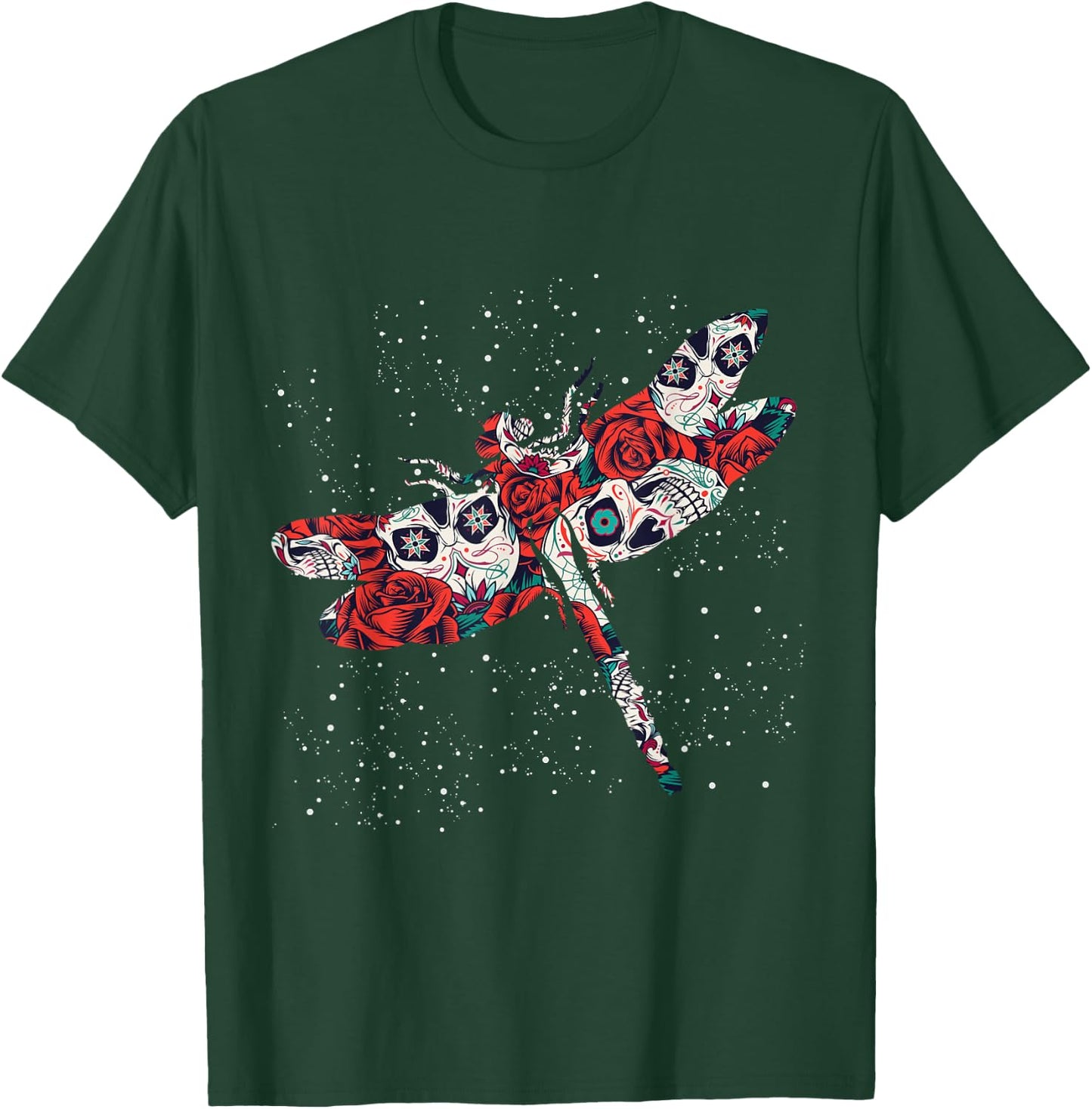 Vintage Dragonfly T-Shirt - T-Shirt | Forest