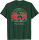 Florida Retro Palm Tree Beach 80s Style T-Shirt - T-Shirt | Forest