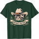 Cat Cowboy Funny Mashup Meowdy Partner Western Countries T-Shirt - T-Shirt | Forest