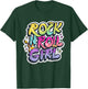 Band Shirts for Kids Rock N Roll Girl Rock and Roll Costume T-Shirt - T-Shirt | Forest