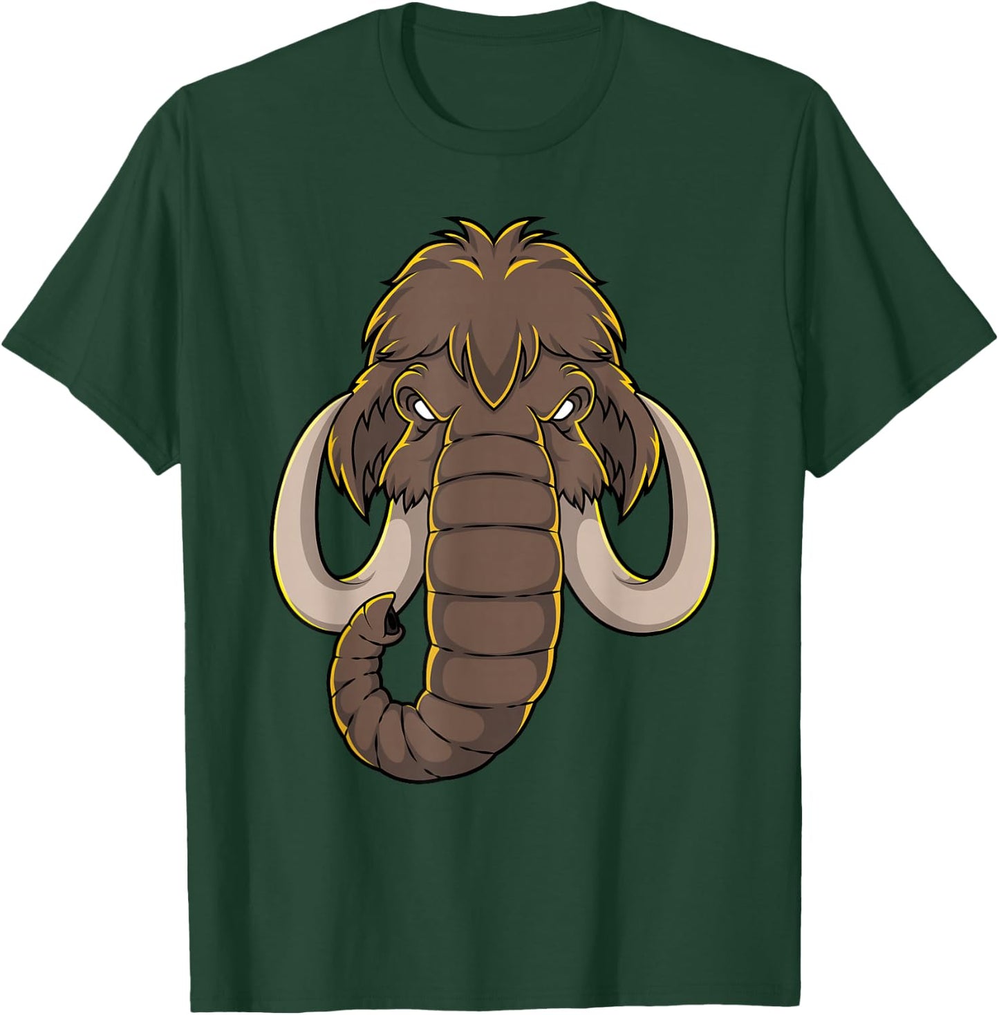 Woolly Mammoth Shirt Extinct Prehistoric Animal Lover T-Shirt - T-Shirt | Forest