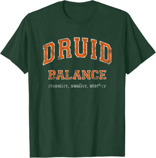 NOOB IRL Balance Druid MMO Gamer T-Shirt - T-Shirt | Forest