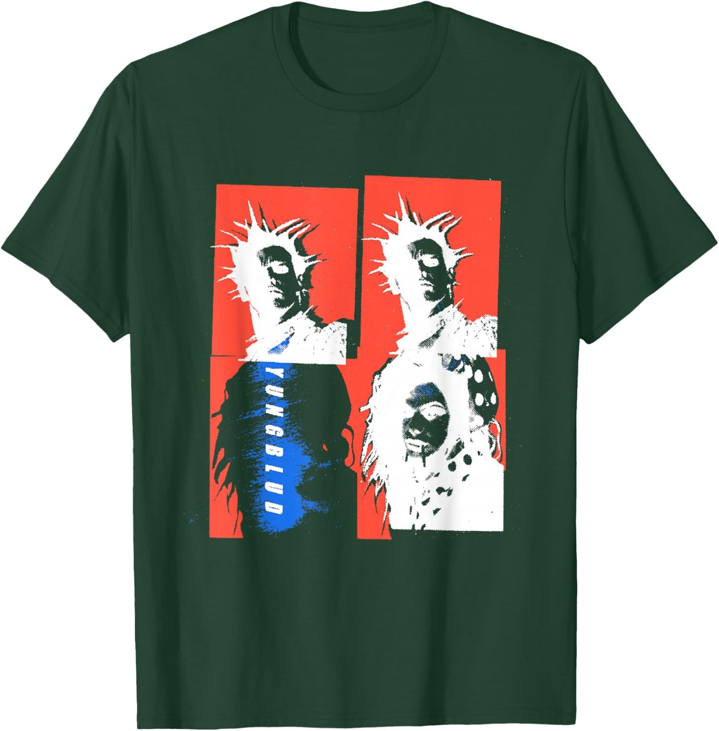 Official Yungblud Graphic Deadhappy Black T-Shirt - T-Shirt | Forest