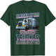 Blessed by God Spoiled by my Trucker Funny Trucker Wife T-Shirt - T-Shirt | Forest