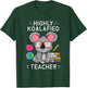 Funny Highly Koalafied Teacher Animal Lover Gift Koala Women Kids T-Shirt - T-Shirt | Forest