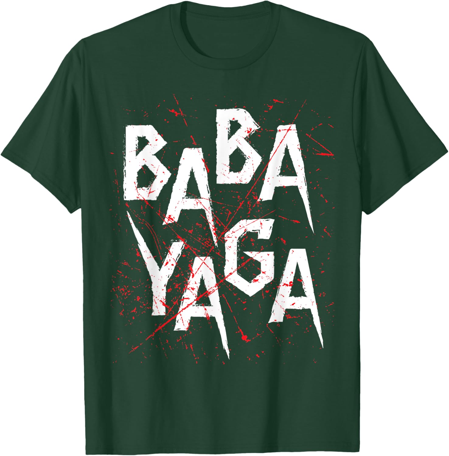 Action film lovers Baba Yaga gear T-Shirt - T-Shirt | Forest