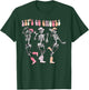 Let's Go Ghouls Dancing Skeleton Cowboy Western Halloween T-Shirt - T-Shirt | Forest