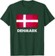 Denmark flag jersey, Danish T-Shirt - T-Shirt | Forest