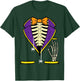 Halloween Tuxedo Skeleton Costume Men Boys Kids Toddler Men T-Shirt - T-Shirt | Forest