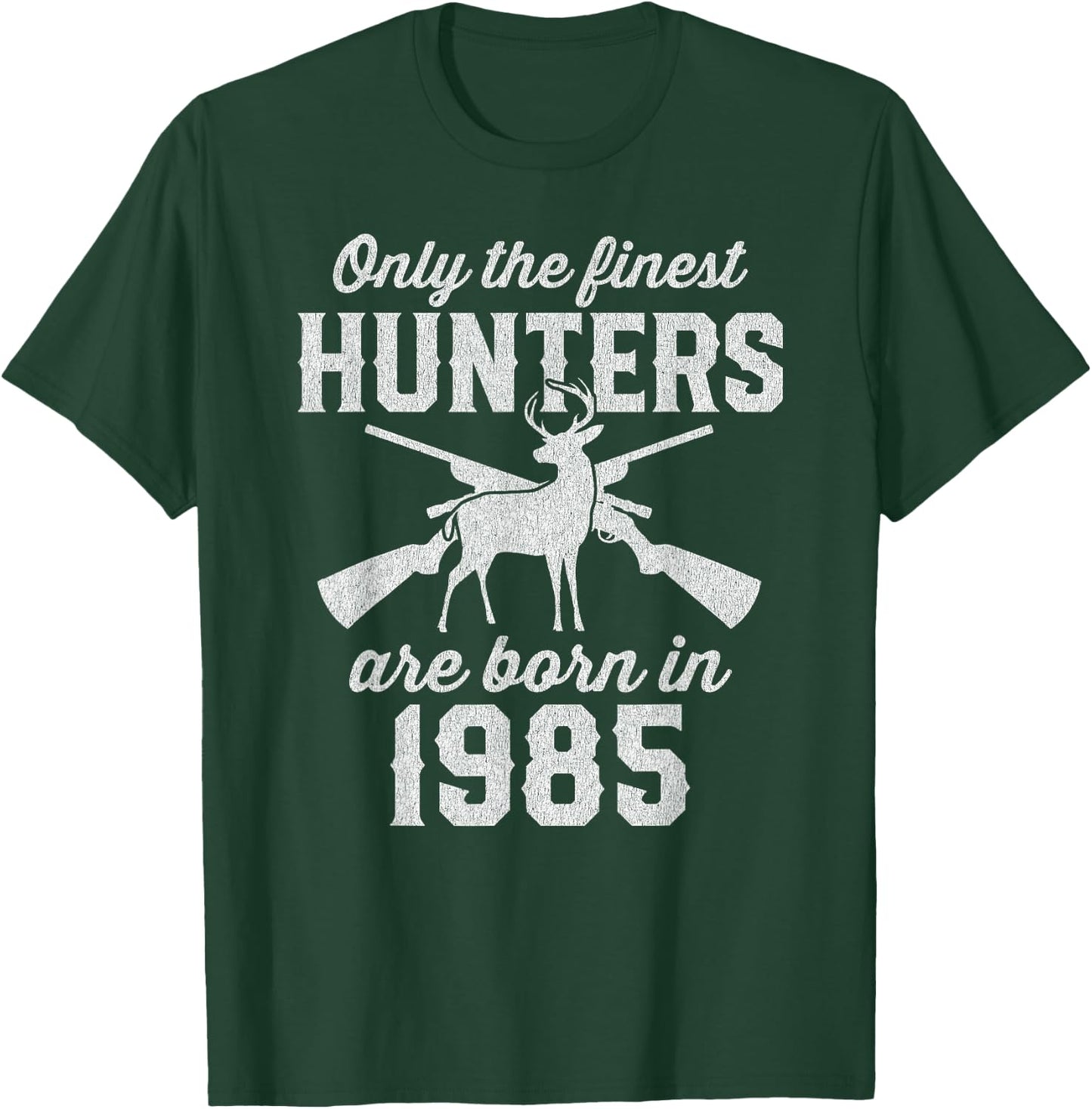 40 Year Old Deer Hunter 40th Birthday Hunting T-Shirt - T-Shirt | Forest