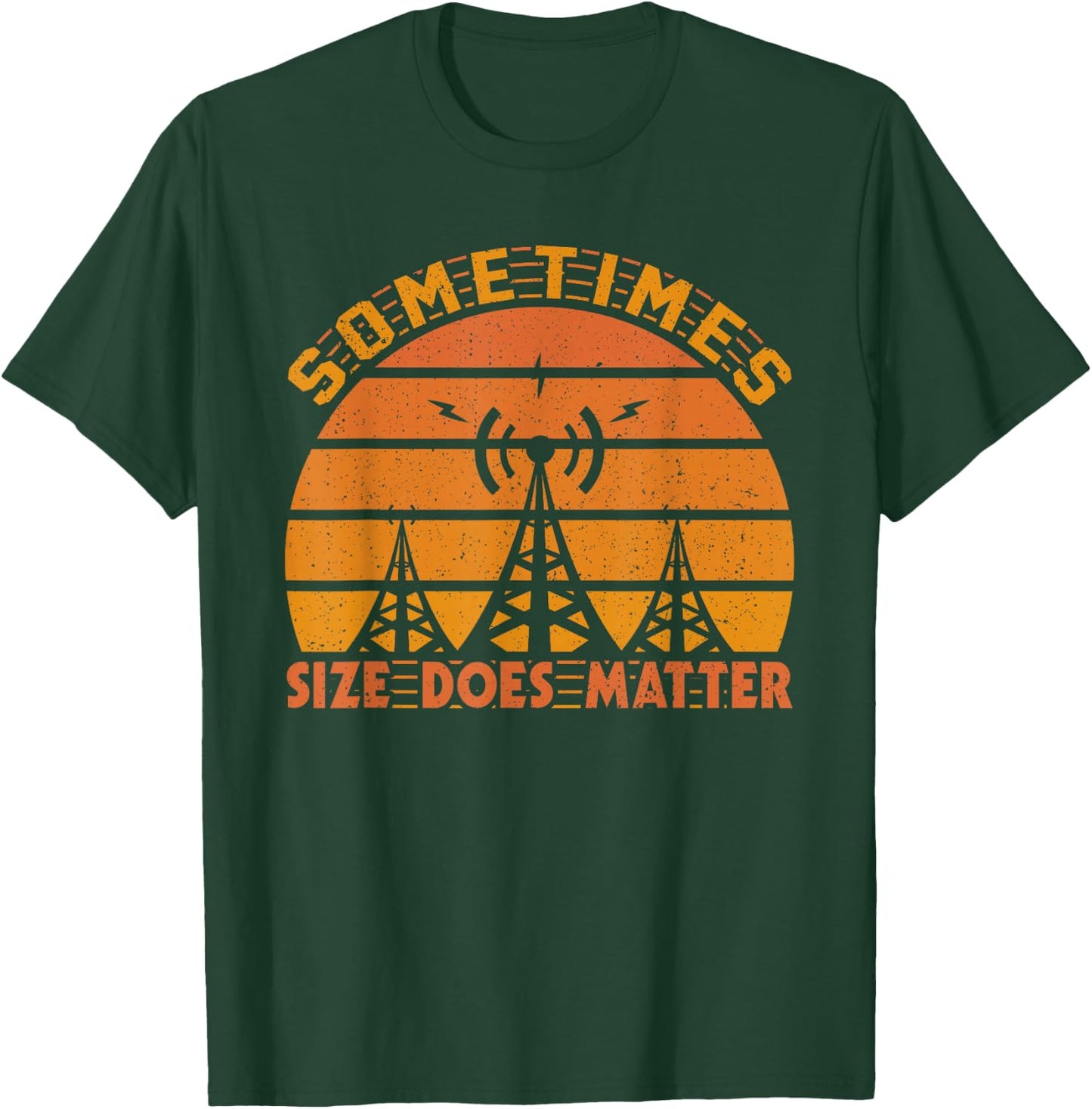 Ham Radio Funny Gift Hobby Birthday T-Shirt - T-Shirt | Forest