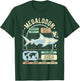 Dinosaur Facts - Megalodon Science & Anatomy Gift T-Shirt - T-Shirt | Forest