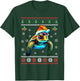 Sea Turtle Ugly Christmas Sweater Xmas For Adults Kids T-Shirt - T-Shirt | Forest