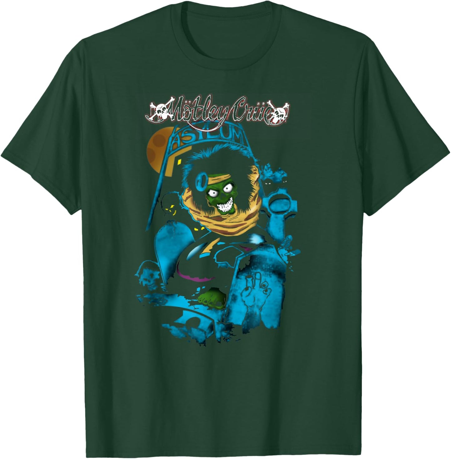 Mötley Crüe - Dr. Feelgood Asylum T-Shirt - T-Shirt | Forest