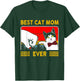 Retro Vintage Best Cat Mom Ever Mother's Day Gifts T-Shirt - T-Shirt | Forest