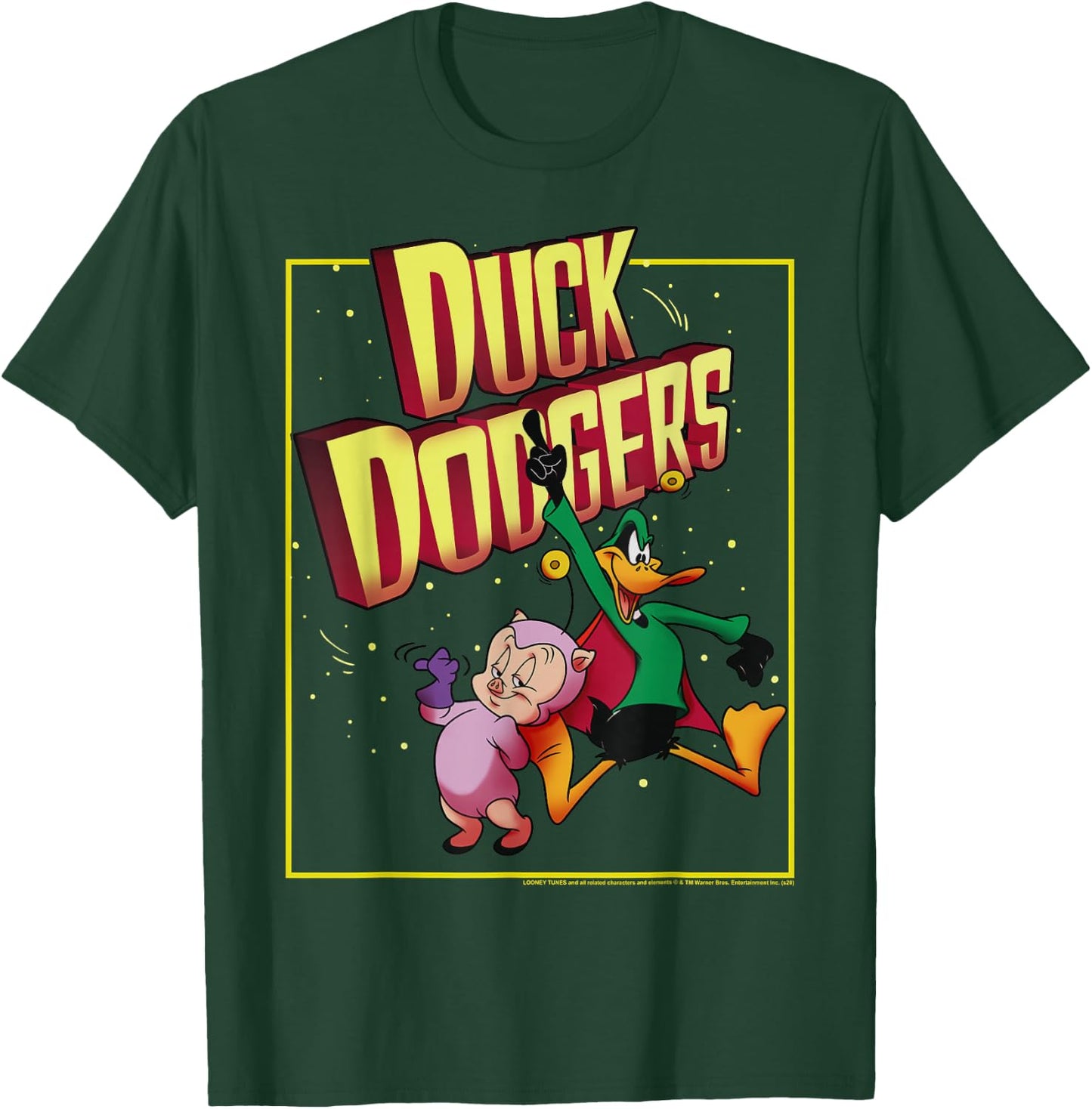Looney Tunes Duck Dodgers Duo T-Shirt - T-Shirt | Forest