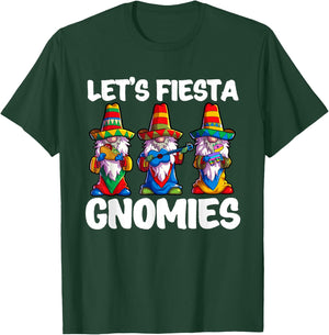 Cinco de Mayo Shirt Gnomes Women Mexican Taco Lover T-Shirt - T-Shirt | Forest