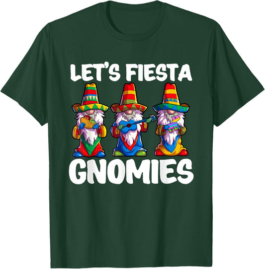 Cinco de Mayo Shirt Gnomes Women Mexican Taco Lover T-Shirt - T-Shirt | Forest