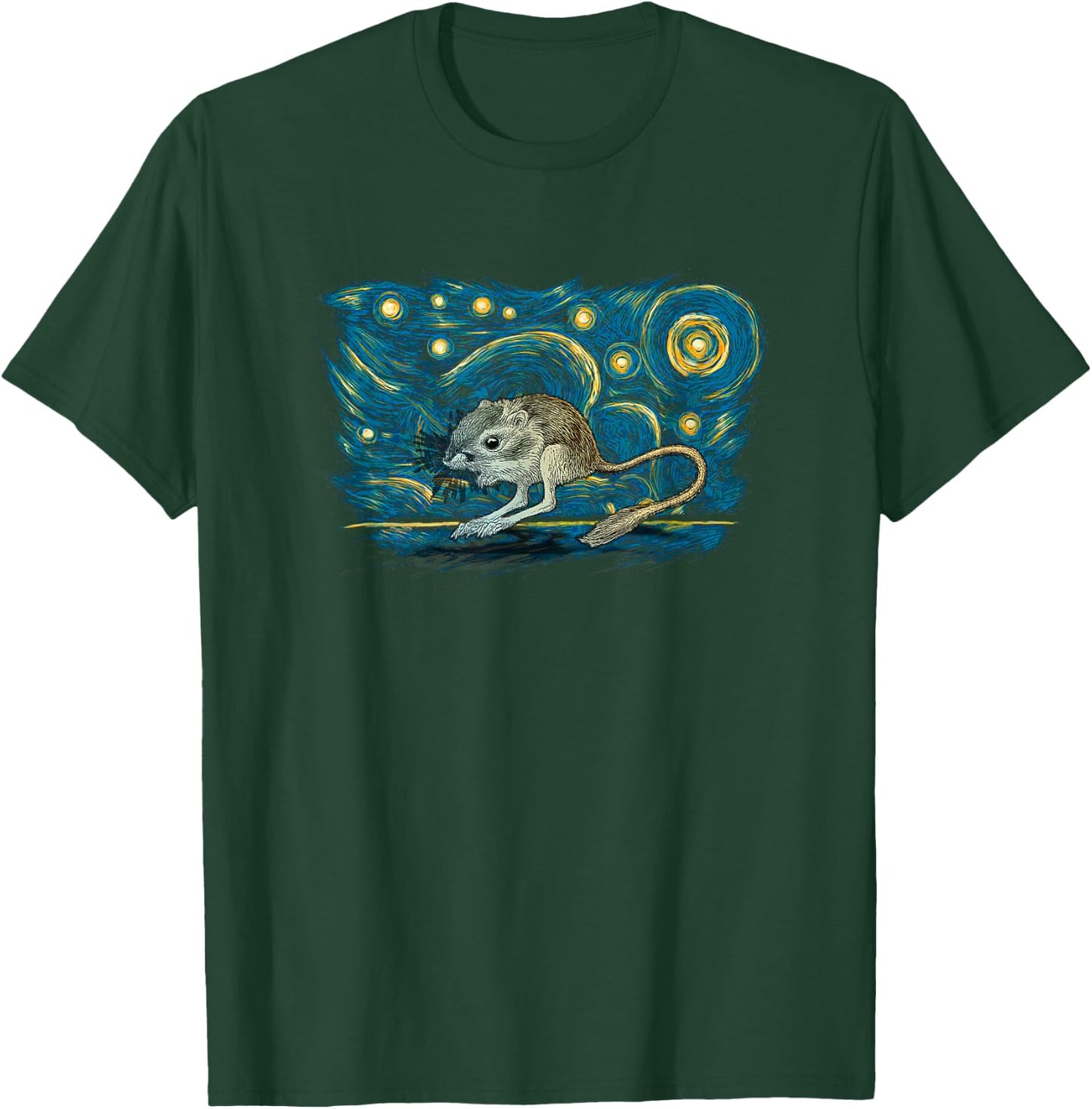 Retro Vintage Style Kangaroo Rat T-Shirt - T-Shirt | Forest