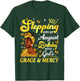 Stepping Into My August Birthday Afro Woman Religious Bday T-Shirt - T-Shirt | Forest
