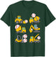 Baseball Diggers Kids Construction Trucks Toddler Boys T-Shirt - T-Shirt | Forest