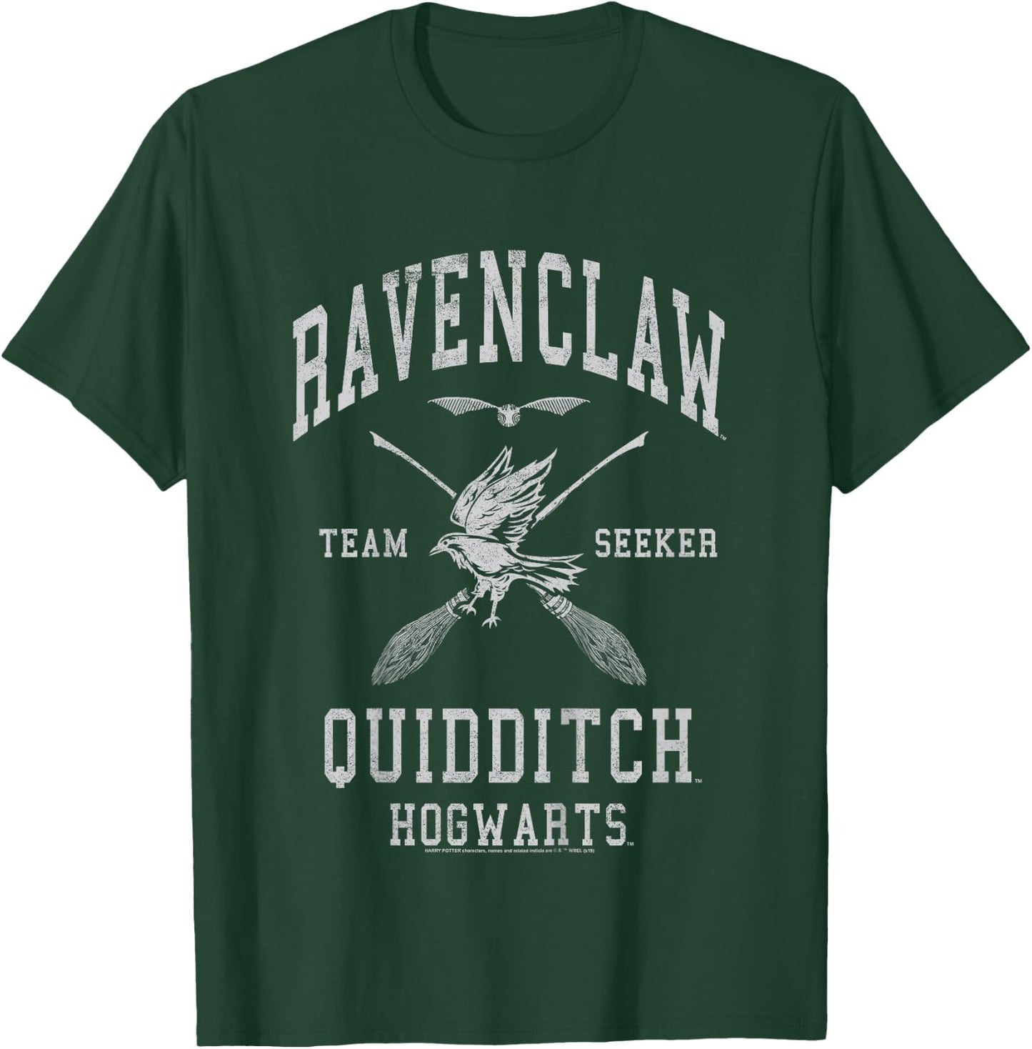Kids Harry Potter Ravenclaw Team Seeker Text T-Shirt - T-Shirt | Forest