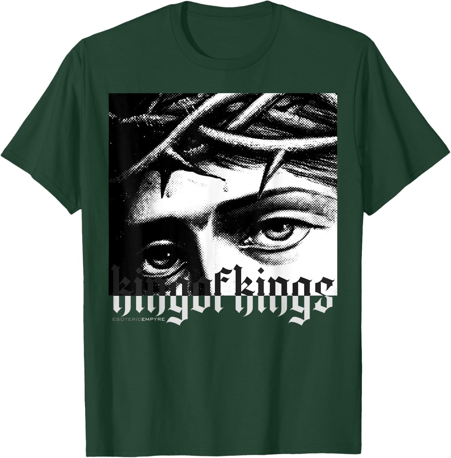 Jesus Christ King of Kings T-Shirt - T-Shirt | Forest