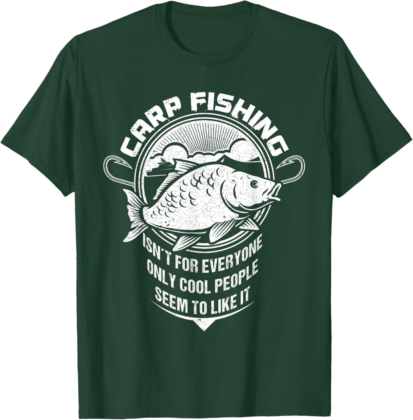 Carp Fishing Design Funny Catfish And Carp T-Shirt - T-Shirt | Forest