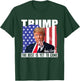 Trump The Best Is Yet To Come USA Flag Donald Trump Women Men T-Shirt - T-Shirt | Forest