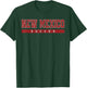 New Mexico Soccer Red Vintage Text T-Shirt - T-Shirt | Forest