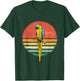 Parrot Bird Retro Parrot Birdwatcher Bird Parrot Lover T-Shirt - T-Shirt | Forest