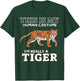 This Is My Human Costume I'm Really A Tiger Funny Halloween T-Shirt - T-Shirt | Forest