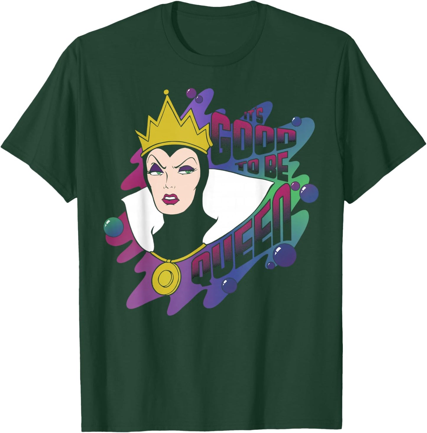 Disney Snow White Evil Queen Good to Be Queen T-Shirt - T-Shirt | Forest