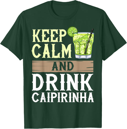 Caipirinha Drink Cocktail Brazil T-Shirt - T-Shirt | Forest