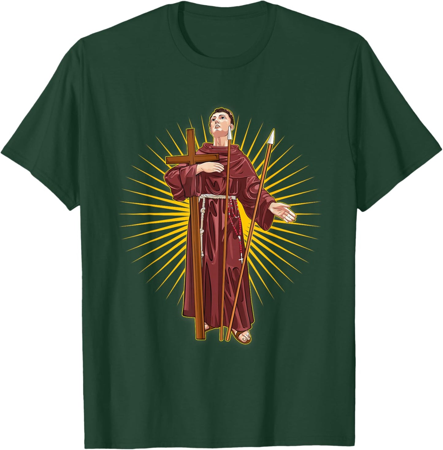 San Felipe de Jesus, Martir Católico Mexicano T-Shirt - T-Shirt | Forest