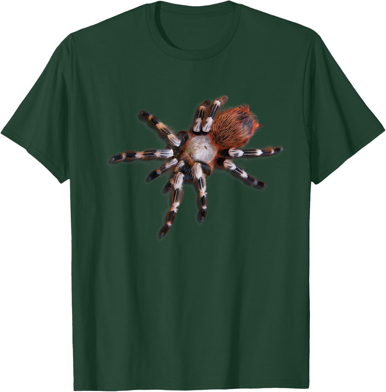 Realistic Tarantula, Bird Eating Spider T-Shirt - T-Shirt | Forest