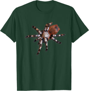 Realistic Tarantula, Bird Eating Spider T-Shirt - T-Shirt | Forest