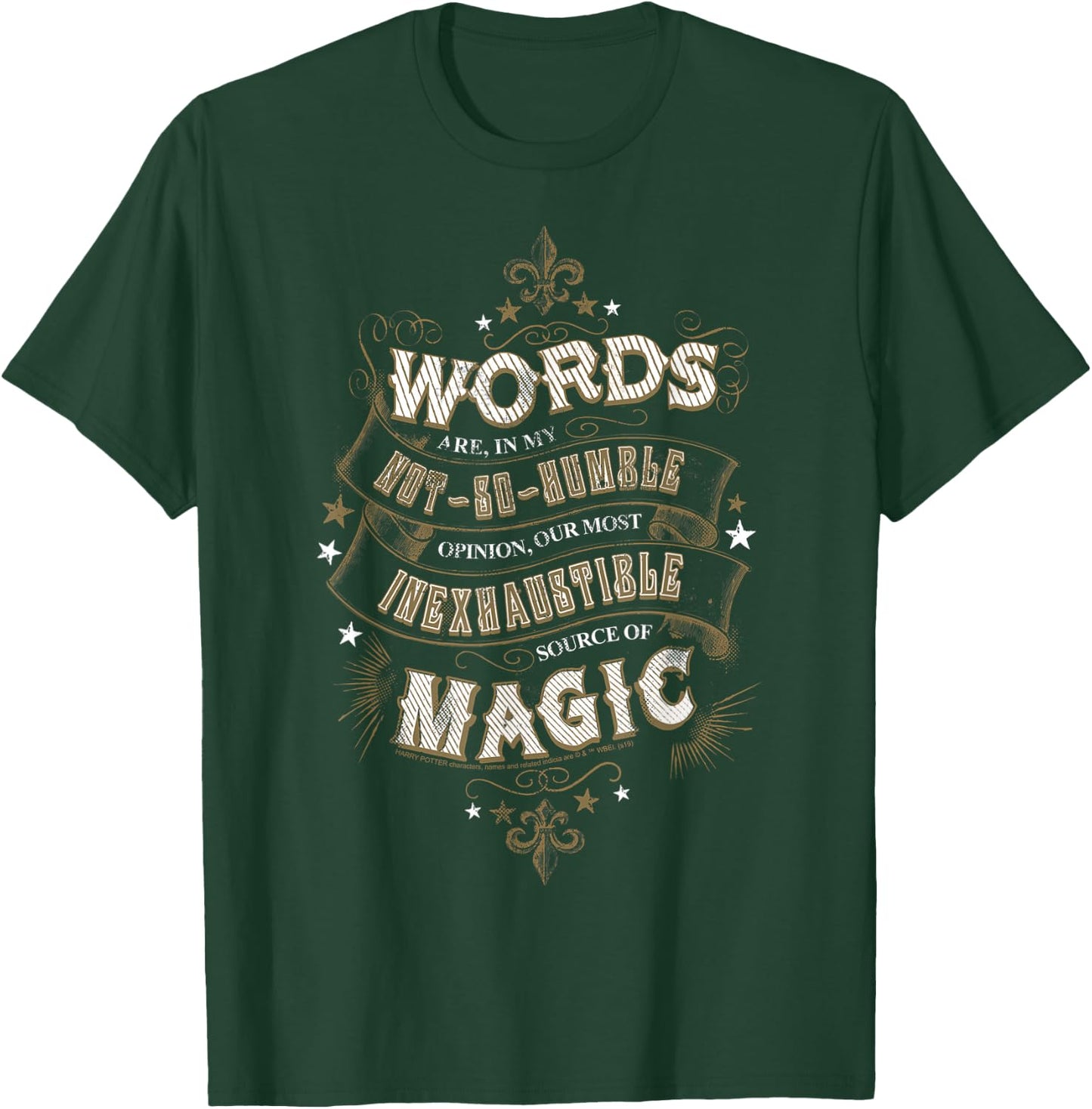Harry Potter Words Are An Inexhaustible Source Of Magic T-Shirt - T-Shirt | Forest