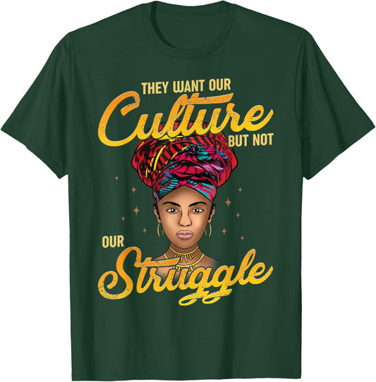 Black History T Shirts Black History Month Shirt Culture T-Shirt - T-Shirt | Forest