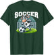 Soccer Cow Playing Soccer Games T-Shirt - T-Shirt | Forest