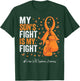 Orange Ribbon Son Prader Willi Syndrome Awareness T-Shirt - T-Shirt | Forest