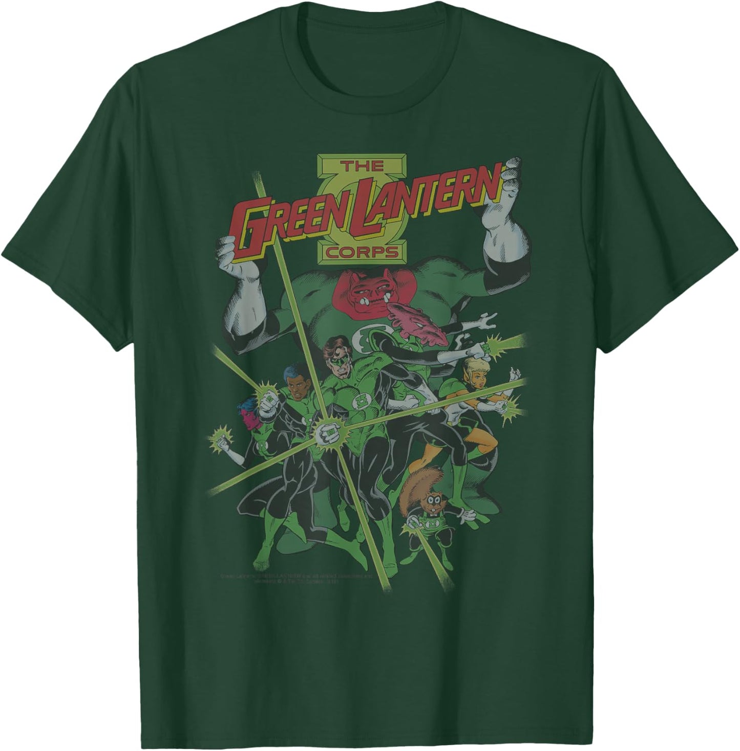 DC Comics The Green Lantern Corps T-Shirt - T-Shirt | Forest